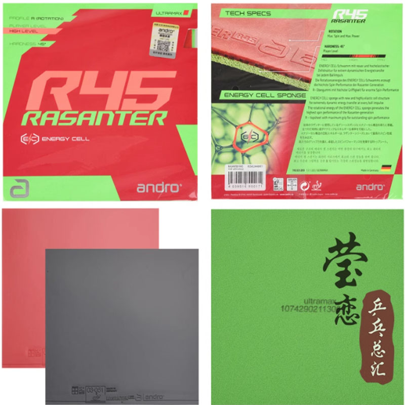 Table Tennis Racket - Andro Rasanter R45 47 50 C45