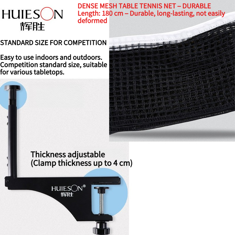 HUIESON Thickened Spiral-Type  - đánh giá và giá Table Tennis Barrier
