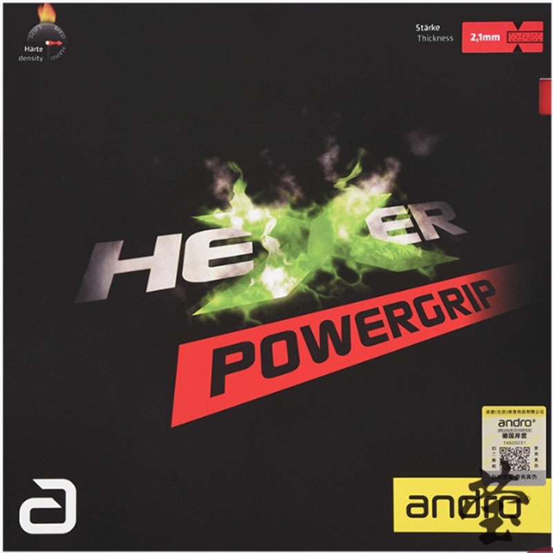 Andro HEXER GRIP table tennis  - đánh giá và giá Table Tennis Grip