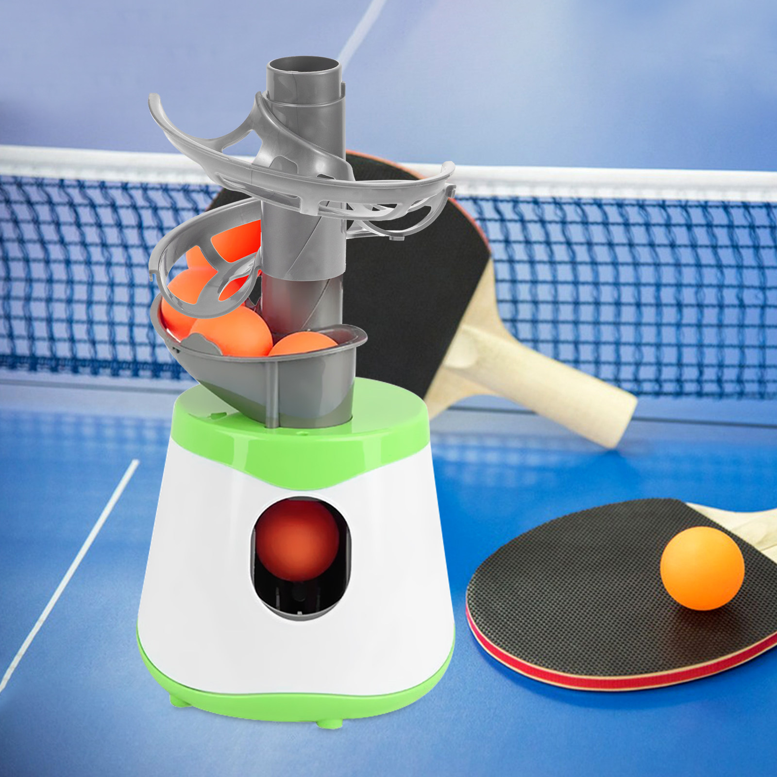 Ping Pong Machine Ball Groove  - đánh giá và giá Table Tennis Robot