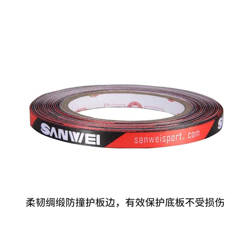 Original Sanwei 1cmx25M Silk f - đánh giá và giá Table Tennis Logo