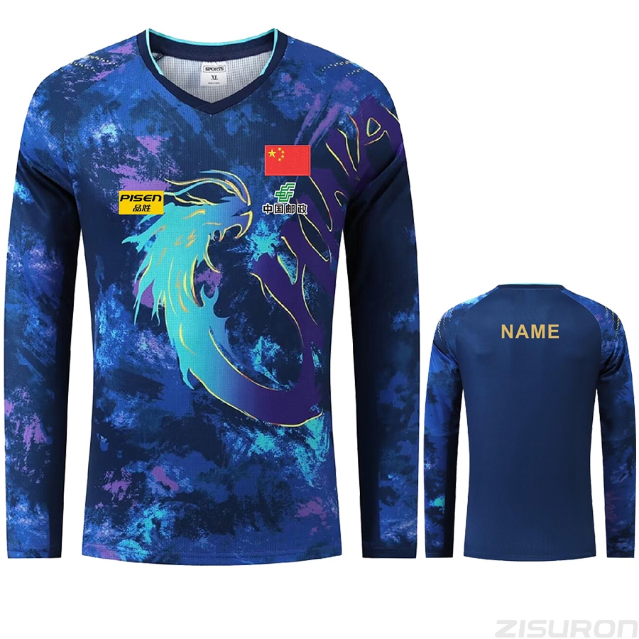 Custom Text Logo CHINA Fan Z.D - đánh giá và giá Table Tennis Logo