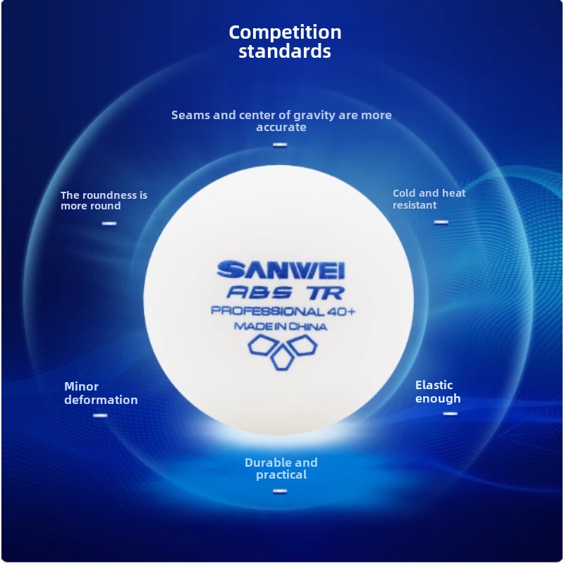 100 pcs Sanwei New Materials P - đánh giá và giá Table Tennis Robot