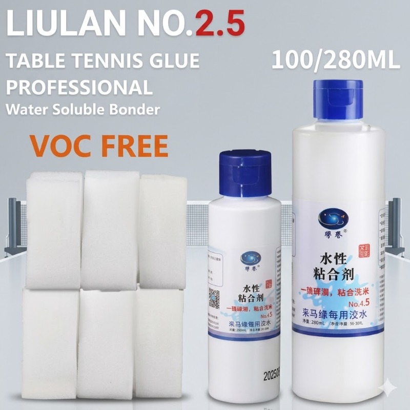1pcs LiuLan Waterbased Booster - đánh giá và giá Table Tennis Logo