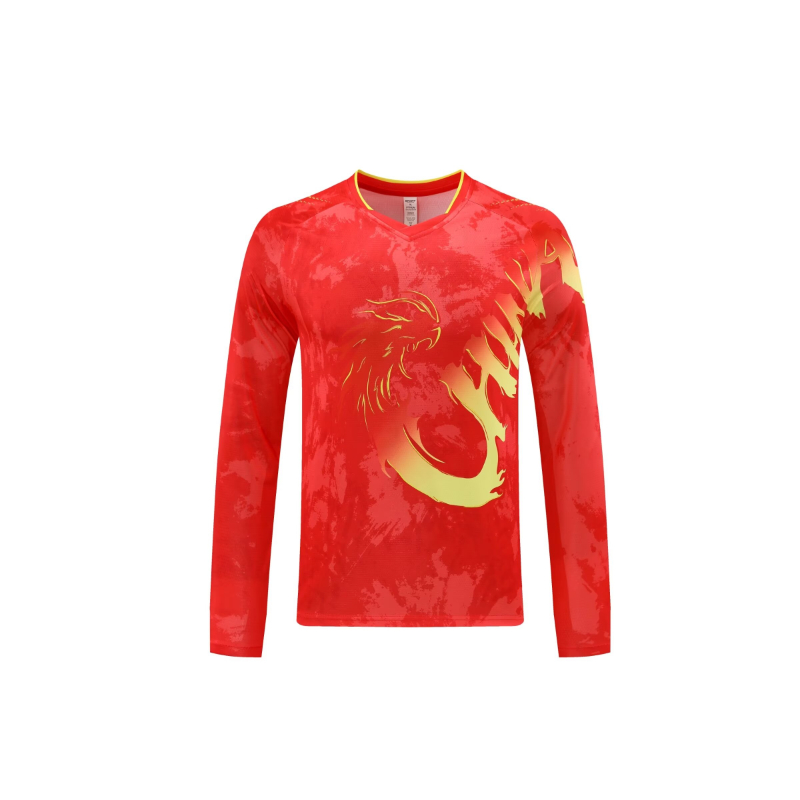 China Dragon Long Sleeve Table - đánh giá và giá Table Tennis Logo