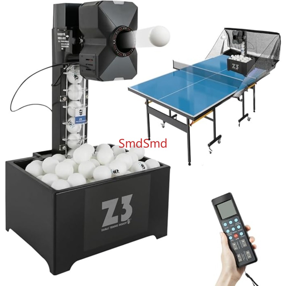 NEWEST Automatic Table Tennis  - đánh giá và giá Table Tennis Robot